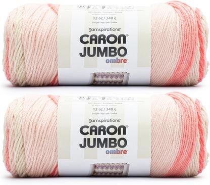 One Pound White Yarn - 2 Pack of 454G/16Oz - Acrylic - 4 Medium (Worsted) - 812 Yards - Knitting/Crochet