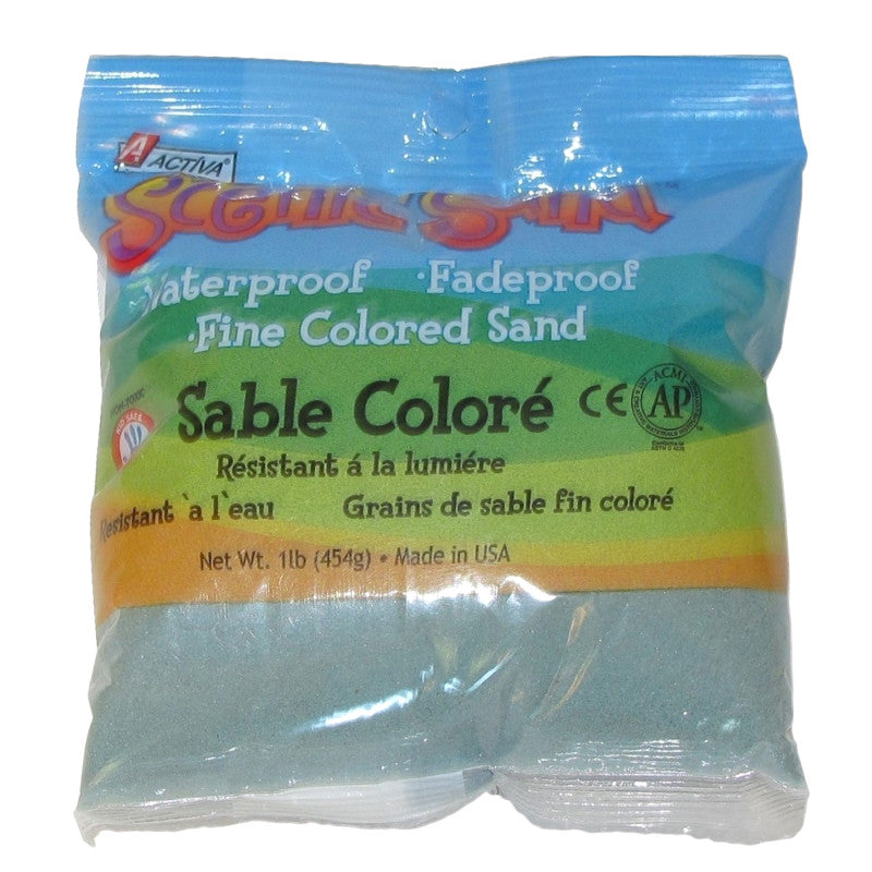 Scenic Sand™ Craft Colored Sand, Moon Shadow, 1 lb (454 g) Bag