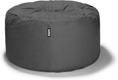 Saxx 4 Ft Plush round Bean Bag, 4-Foot, Microsuede Charcoal