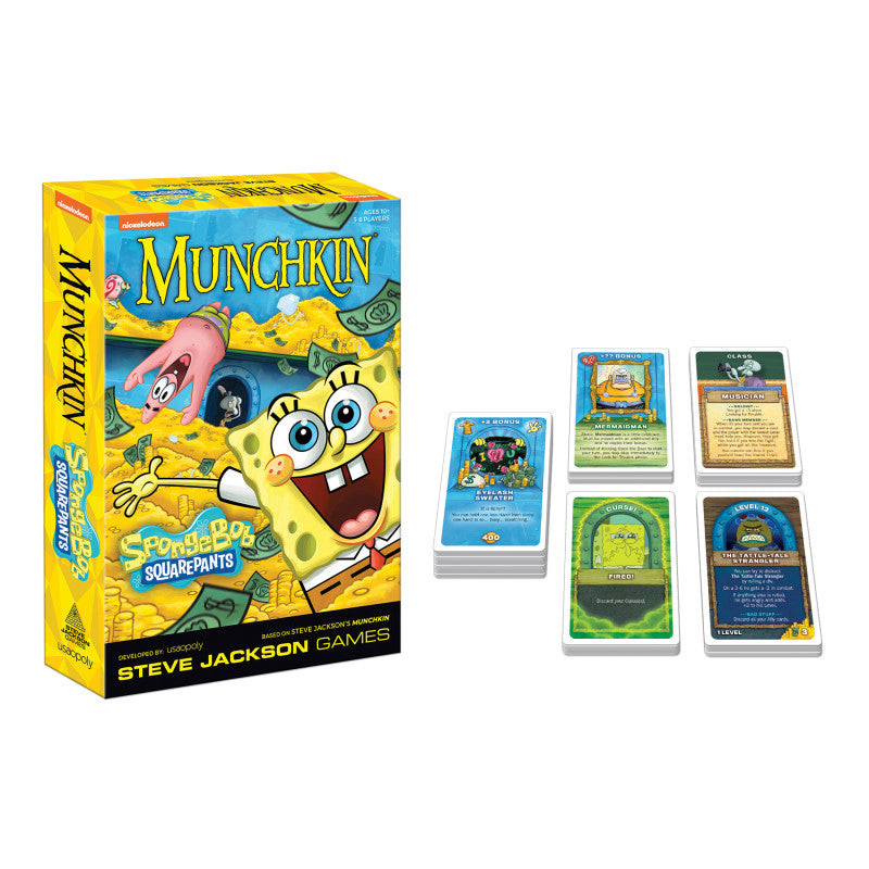 MUNCHKIN®: SpongeBob SquarePants Card Game