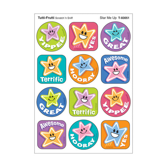 Star Me Up, Tutti-Frutti Scent Scratch 'n Sniff Stinky Stickers®, Pack of 48