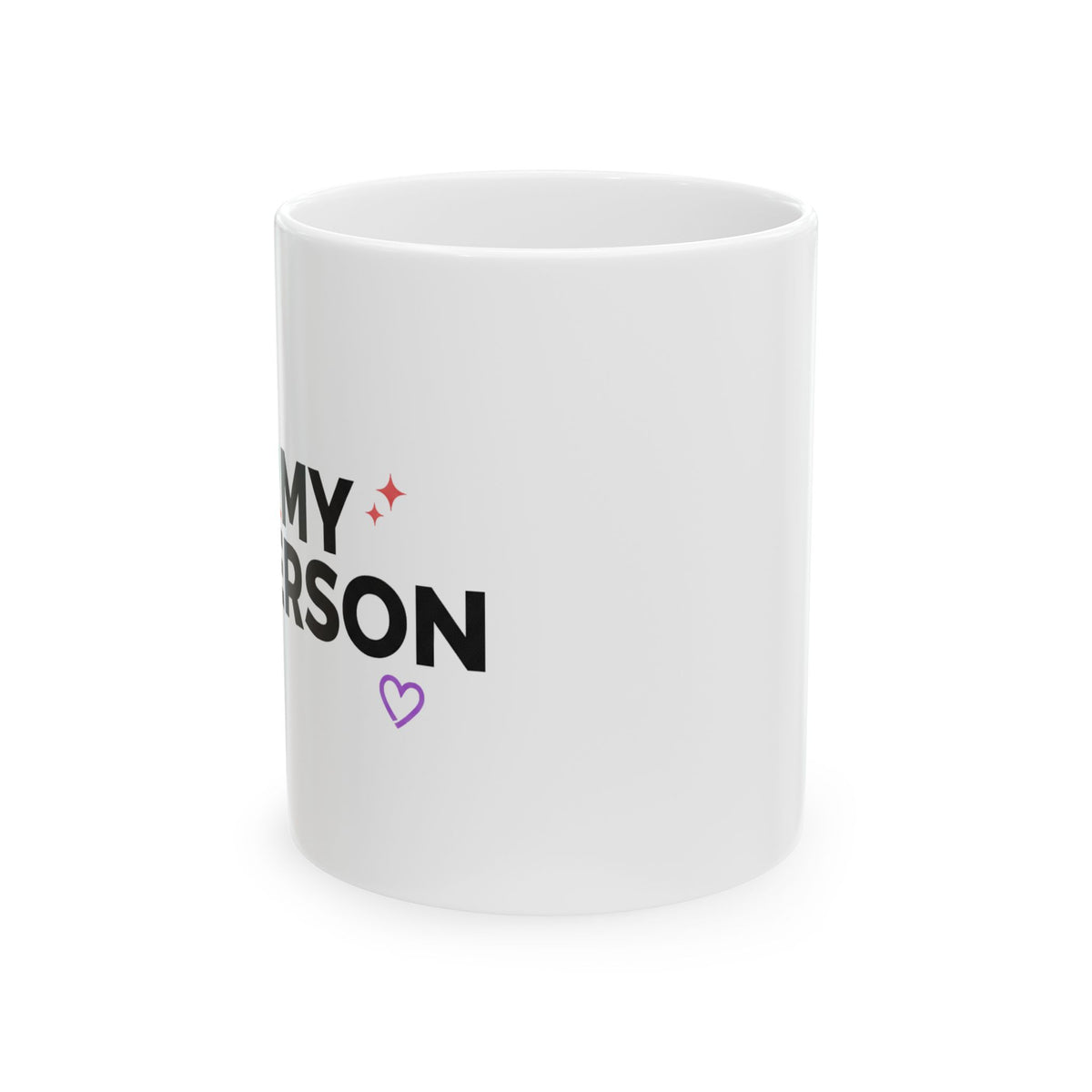 You're My Person | 11oz Ceramic Coffee Mug, Grey’s Anatomy Quote | Galentine’s Day Best Friend Gift | Minimalist Aesthetic