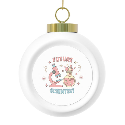 Christmas Ball Ornament – Future Scientist Kids Gift