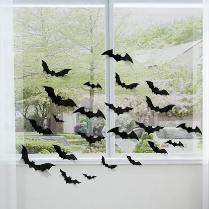 68Pcs Bat Wall Decor