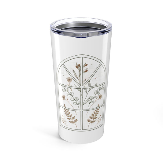 20oz Tumbler, Greenhouse Window, Family Gift, Friend Gift