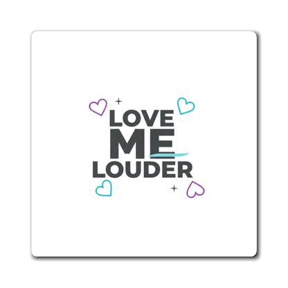 Self Love Gradient Quote | Aesthetic Fridge Magnet Set | Galentine’s & Teen Gift | Y2K Gen Z Valentine Decor