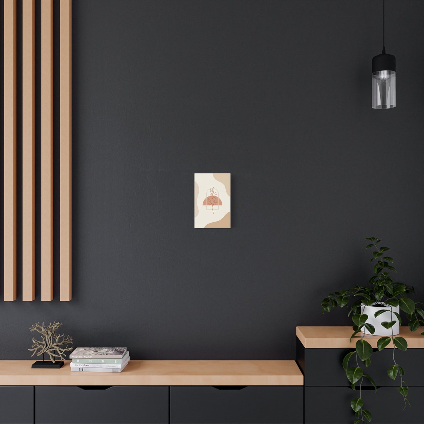 Classic Canvas - Botanical Line Art - Full Bleed Art