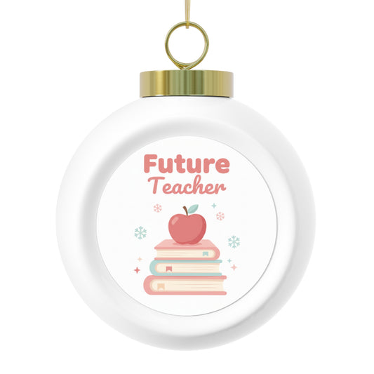 Ceramic Christmas Ornament - Future Teacher