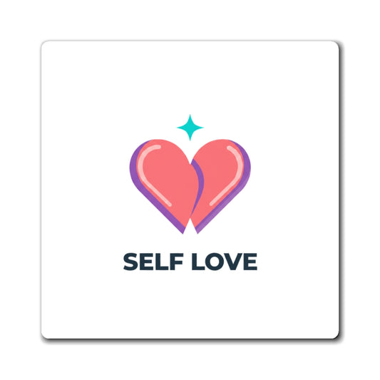 Minimal Love 13 Hearts | Sublimation Fridge Magnet Set | Valentine & Galentine Gift for Friends/Family | Minimalist Modern