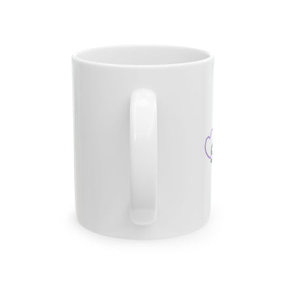 Respectfully Touch Starved | 11oz Ceramic Coffee Mug, Funny Quote | Galentine’s, Friends & College Gift | Minimal Y2K Aesthetic