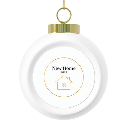 Christmas Ball Ornament New Home 2025