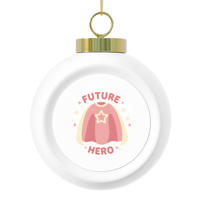 Christmas Ball Ornament - Future Hero Keepsake
