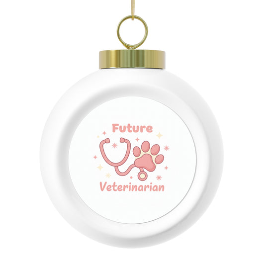 Christmas Ball Ornament - Future Veterinarian