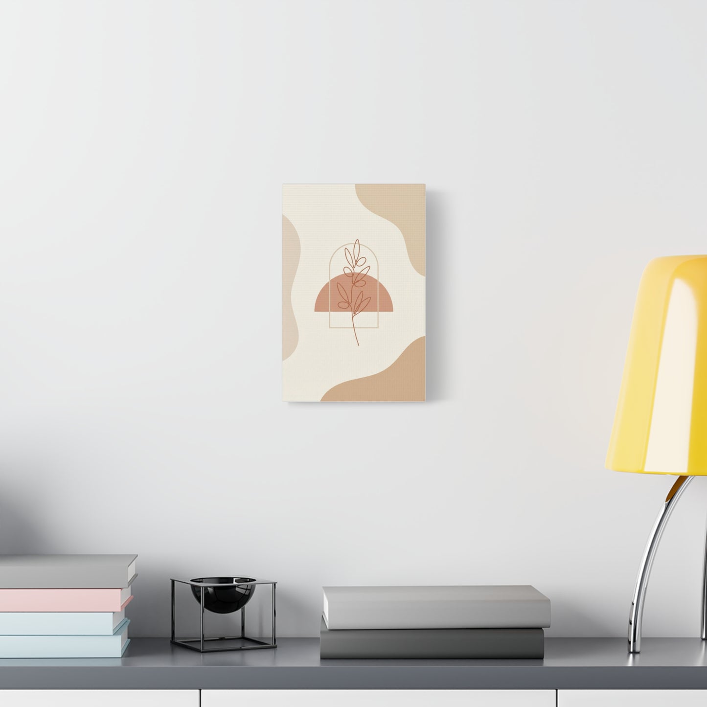 Classic Canvas - Botanical Line Art - Full Bleed Art