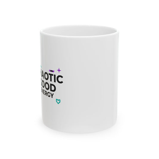 Chaotic Good Couple | 11oz Ceramic Coffee Mug for D&D Fans | Valentine & Galentine Gift | Y2K Nerdy Aesthetic