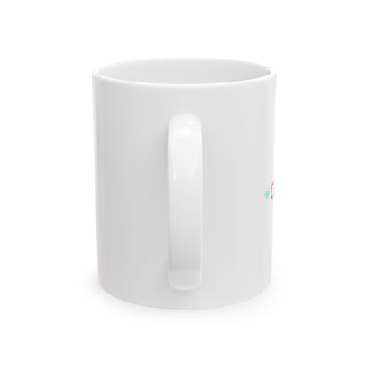 Color Therapy Rainbow Gradient | 11oz Ceramic Coffee Mug for Self-Care | Galentine’s & Valentine Gift for Friends | Y2K Wellness Aesthetic
