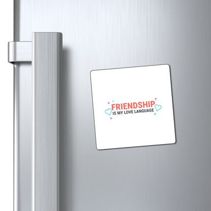 Galentine Squad Goals | Friendship Magnet for Locker & Fridge | Bestie & Sister Gift | Y2K Aesthetic Valentine Vibes