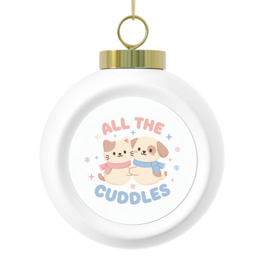 3" Ceramic Christmas Ornament — All The Cuddles