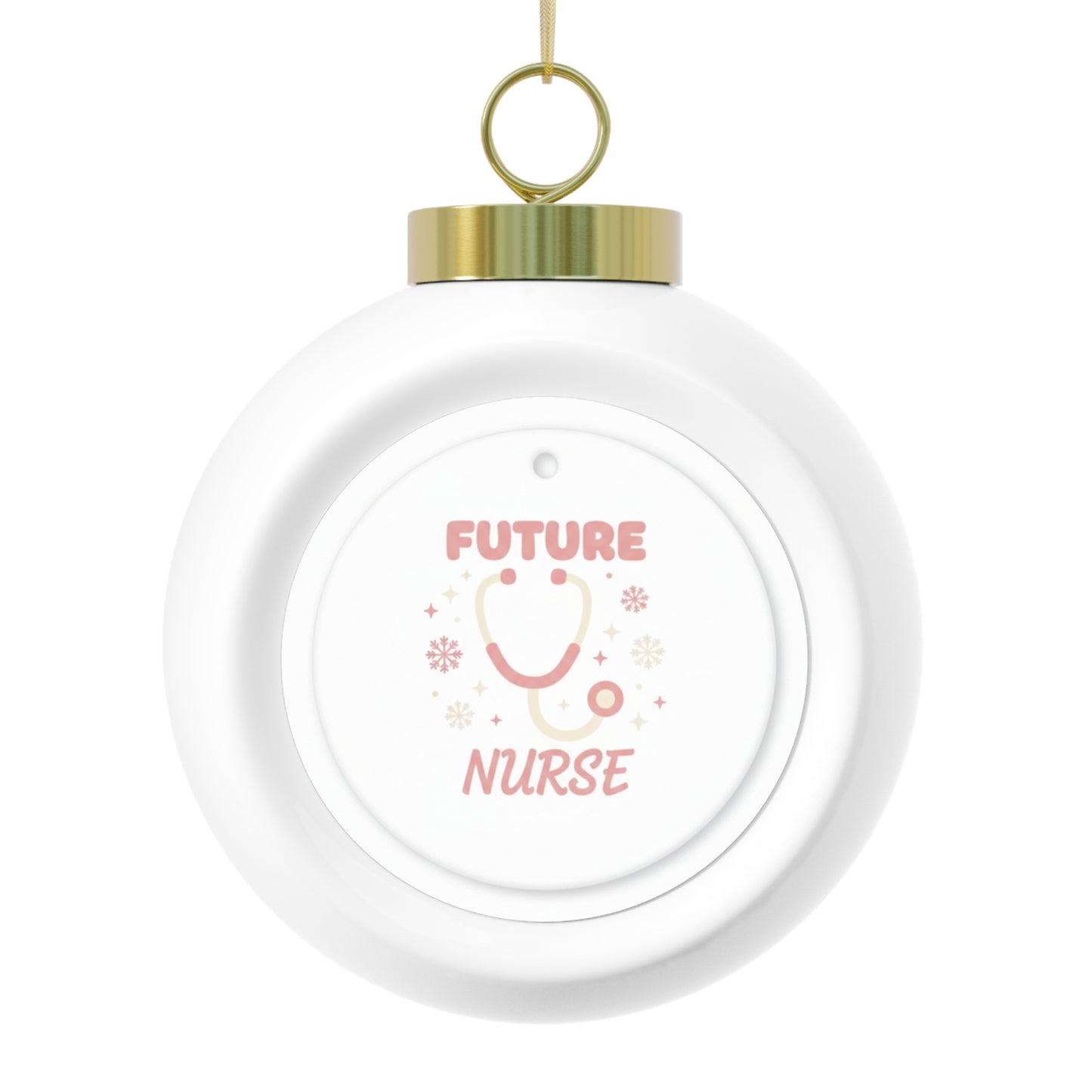 Christmas Ball Ornament - Future Nurse