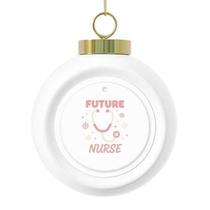 Christmas Ball Ornament - Future Nurse