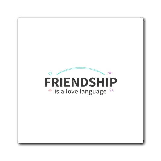 Galentine Squad Goals Quote | Friendship Magnets for Locker & Fridge | Bestie & Sister Gift | Y2K Aesthetic Valentine Vibes