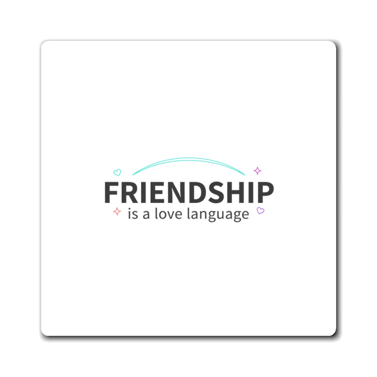 Galentine Squad Goals | Friendship Fridge Magnet Set | Bestie & Family Gift | Y2K Trendy Valentine Aesthetic