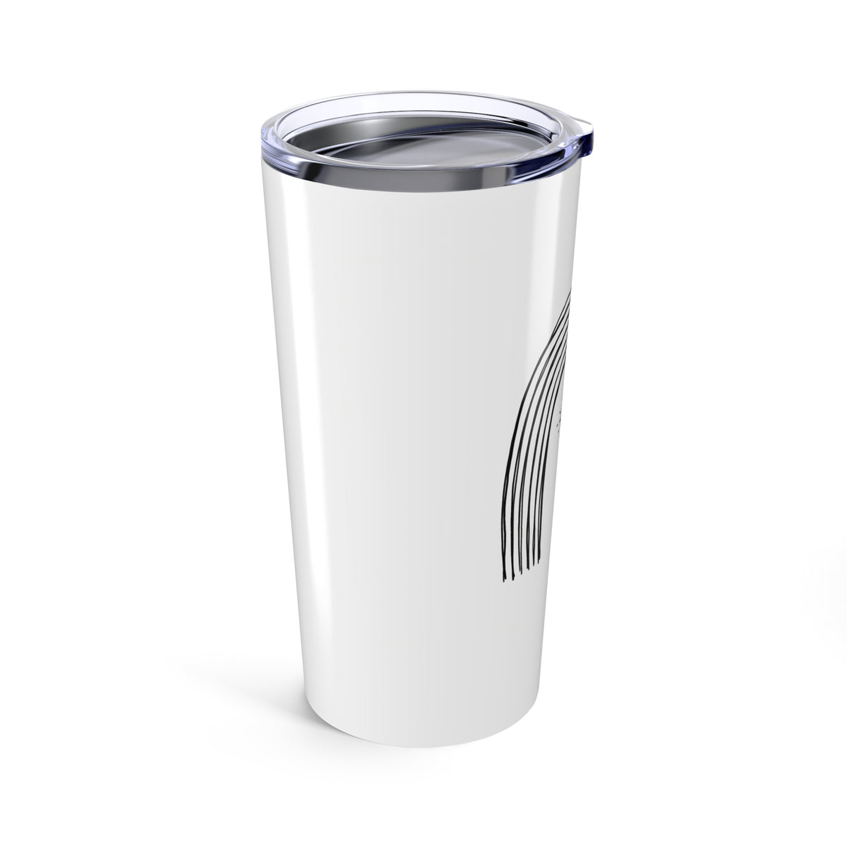 Boho Rainbow Arch | 20oz Stainless Steel Tumbler for Travel & Coffee | Family & Friend Gift | Minimalist TikTok Aesthetic