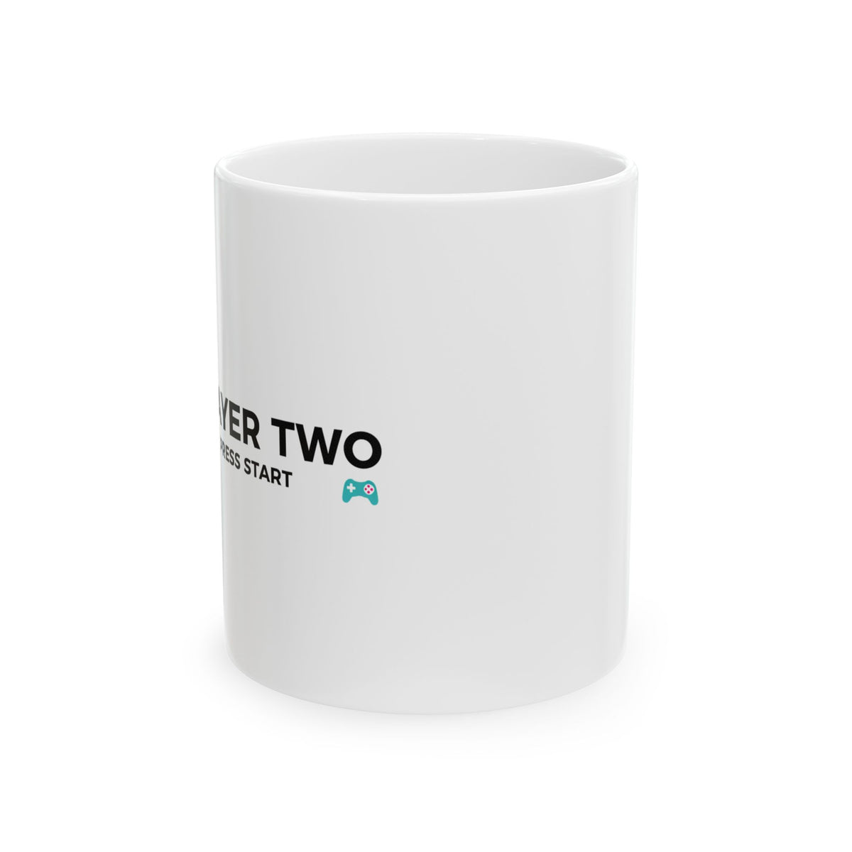 Player 2 Has Joined | 11oz Ceramic Gamer Mug | Valentine & Galentine Gift for Couples & Friends | 8-Bit Retro Y2K