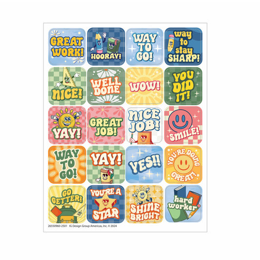 S'Cool Era Theme Stickers, Pack of 120