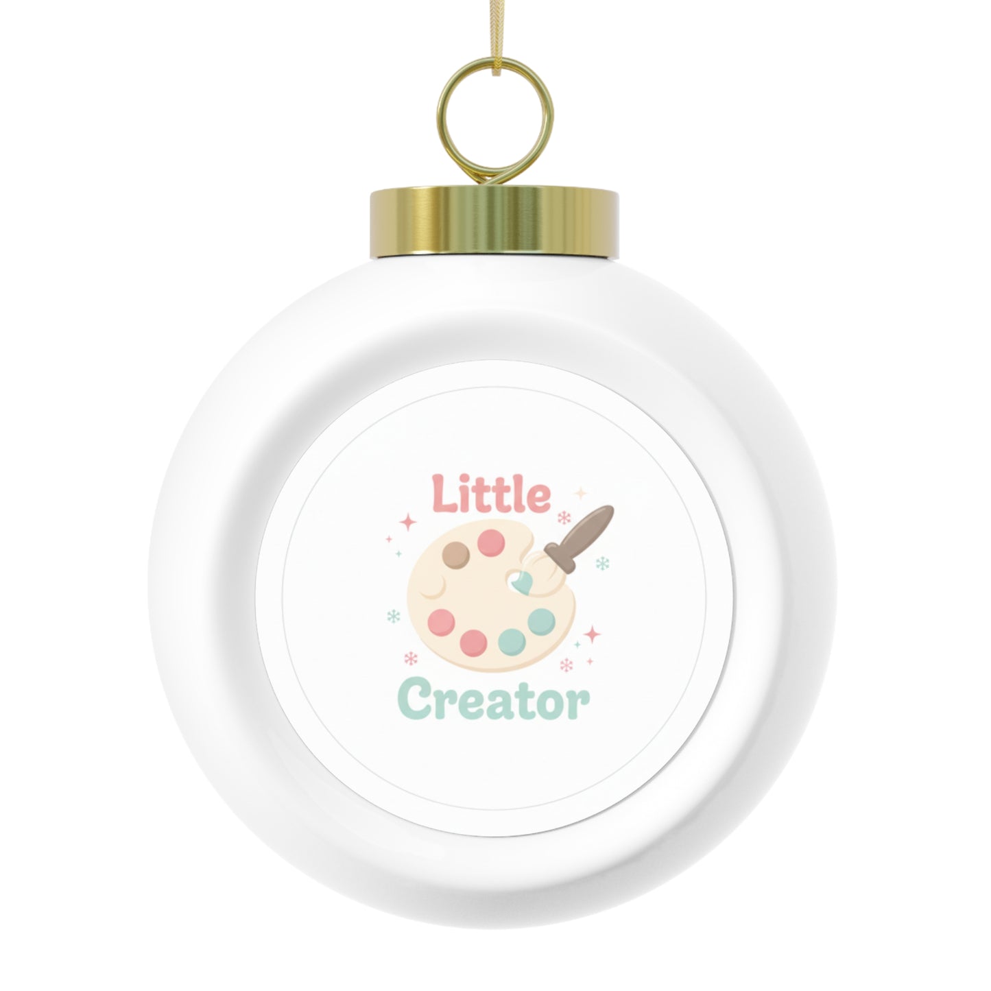 Christmas Ball Ornament — Little Creator