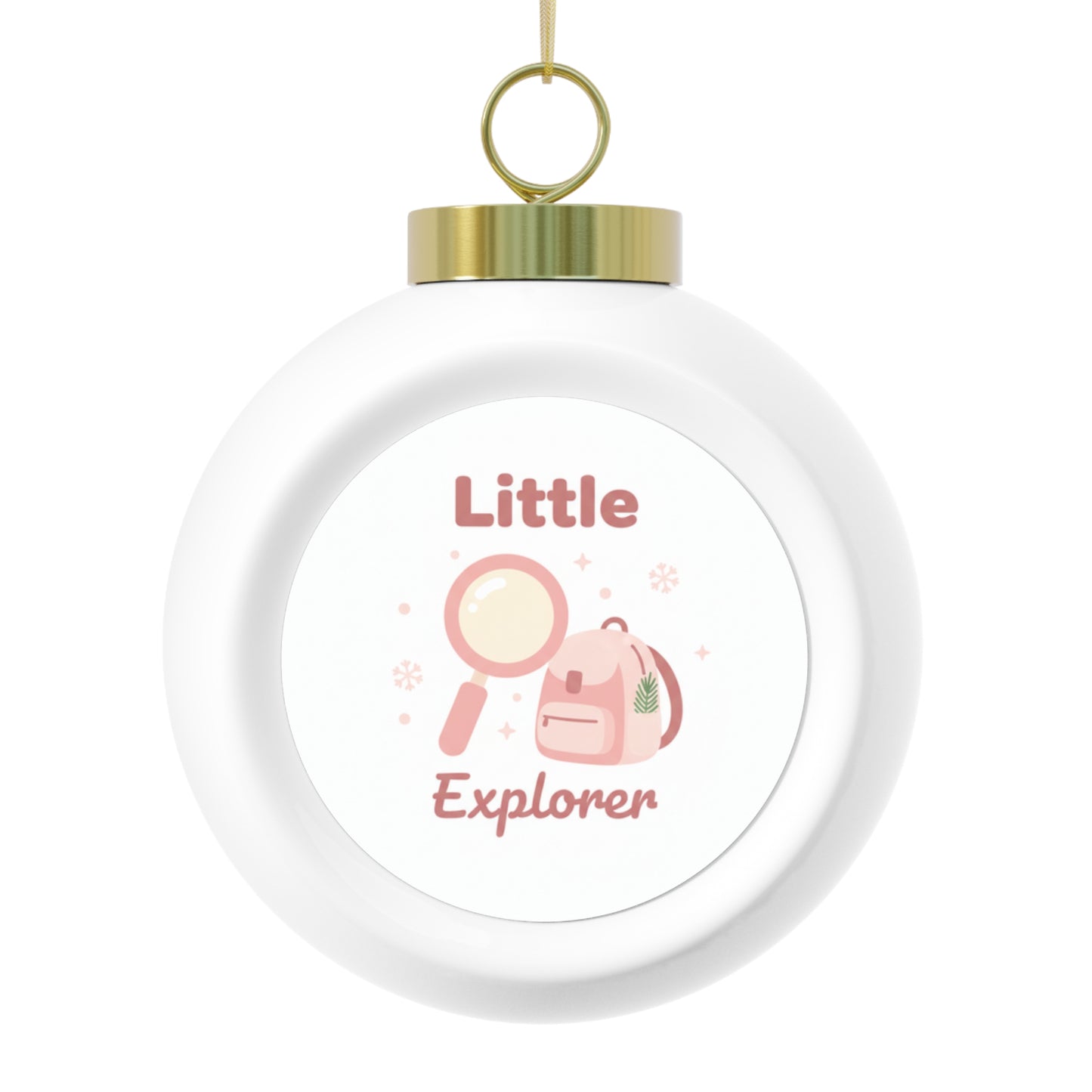 Christmas Ball Ornament - Little Explorer