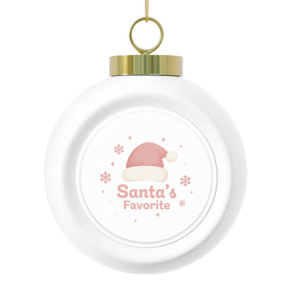 Christmas Ball Ornament - Santa's Favorite