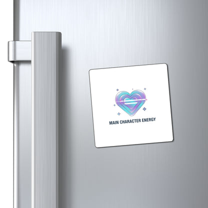 Holographic Rainbow Heart | Iridescent Fridge Magnet Set | Galentine’s & Valentine Gift for Gen Z | Y2K Aesthetic