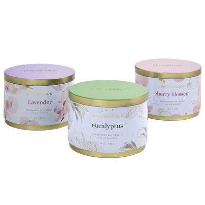 Simply Indulgent Candle, 3-Pack