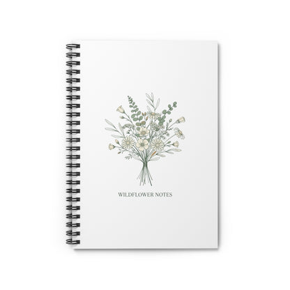 Spiral Journal Notebook, Wildflower Bundle, School Gift, Book Collector