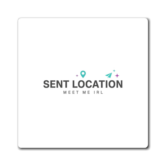 Sharing My Location With You | Heart Map Pin Fridge Magnet Set | Galentine’s & Valentine Gift for Gen Z | Y2K Tech Romance