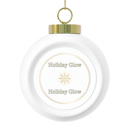 Christmas Ball Ornament - Holiday Glow