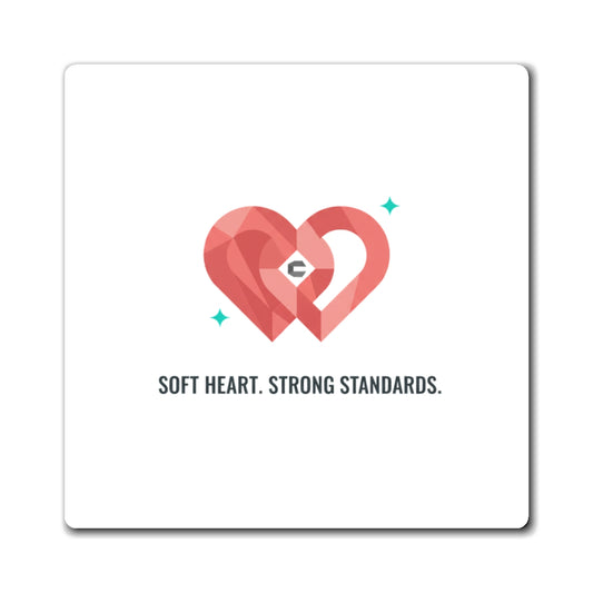 Mature Romance Quote | Sublimation Fridge Magnet Set for Couples | Valentine & Anniversary Gift | Modern Aesthetic Love