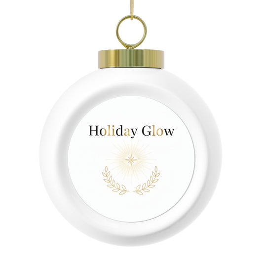 Christmas Ball Ornament — Holiday Glow