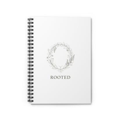 Spiral Journal Notebook, Rooted Grounded, School Gift, Book Collector