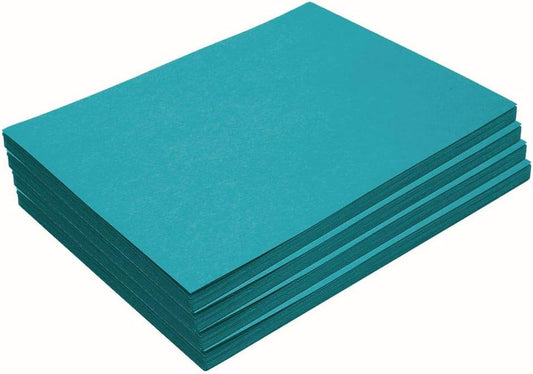 Construction Paper,Turquoise,9