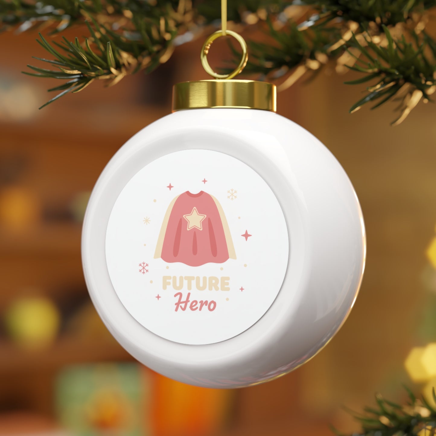 Christmas Ball Ornament — Future Hero