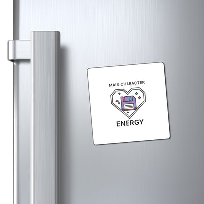 Y2K Holographic Chrome Vibes | Retro Fridge Magnet Set | Valentine & Galentine Gift for Gen Z | 2000s Nostalgia Aesthetic