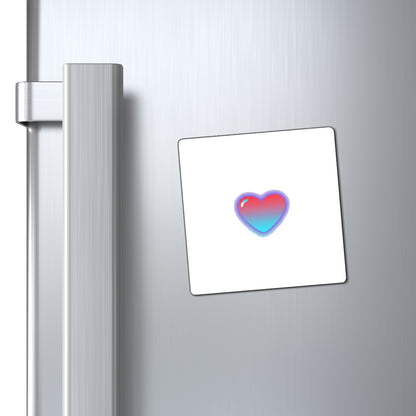 Soft Gradient Heart | Sublimation Magnet Set for Aesthetic Decor | Valentine & Galentine Gift | Y2K Minimal Vibes