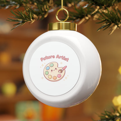 Ceramic Christmas Ornament - Future Artist