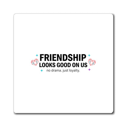 Galentine Squad Goals | Friendship Magnet Set | Bestie & Family Gift | Y2K Aesthetic Valentine Vibes