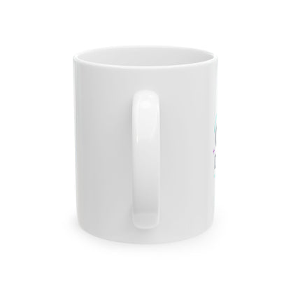 When You Glow Different, You Show Different | 11oz Ceramic Coffee Mug for Daily Motivation | Galentine’s & Friend Gift | Y2K Aesthetic