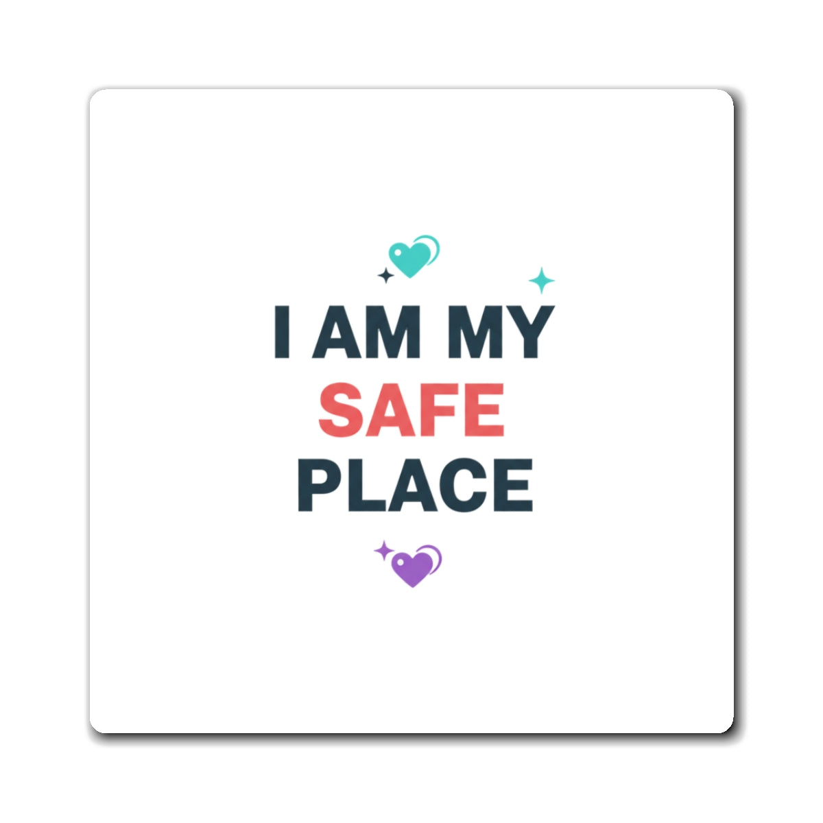 Self Love Gradient Affirmation | Aesthetic Sublimation Magnet | Galentine’s & Self-Care Gift | Gen Z Y2K Valentine Vibes