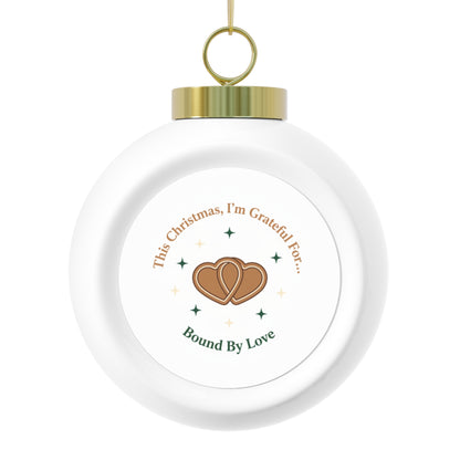 Ceramic Christmas Ornament — Bound By Love
