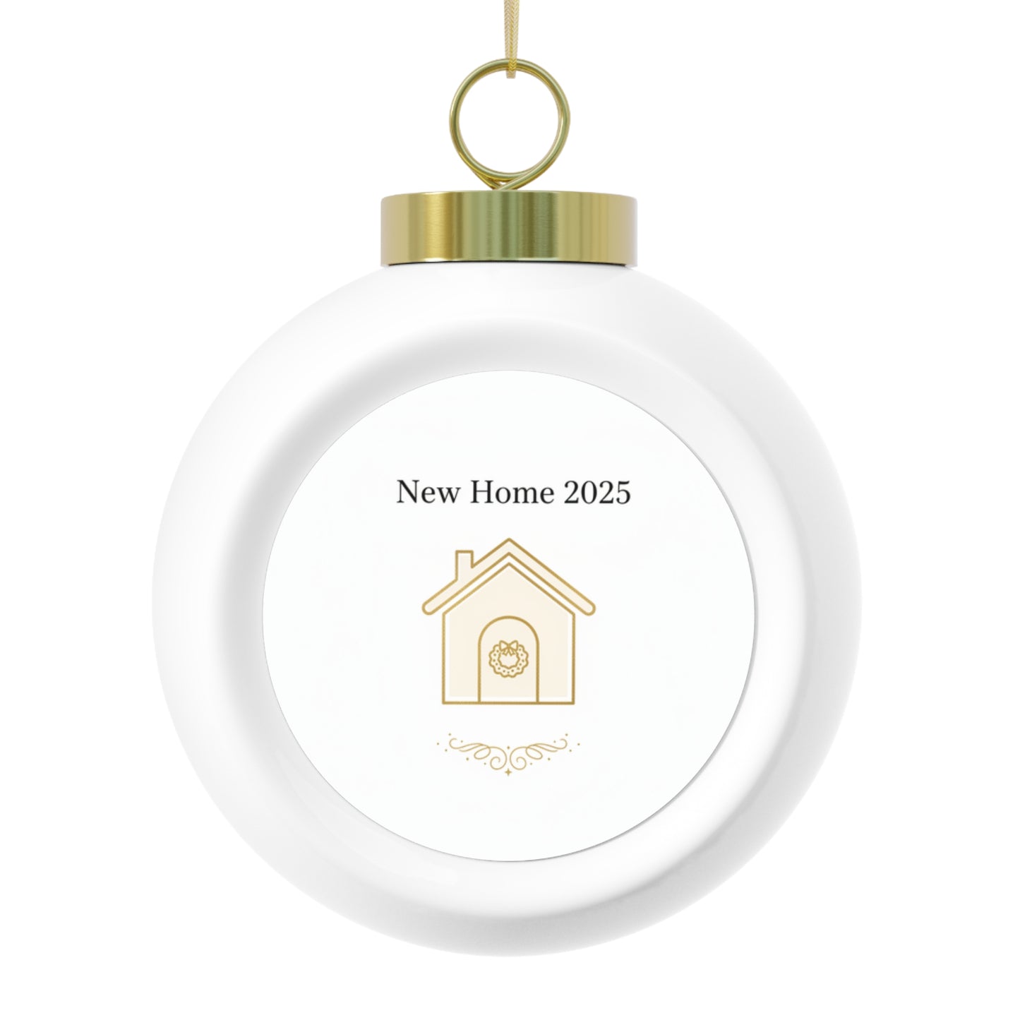 Christmas Ball Ornament New Home 2025